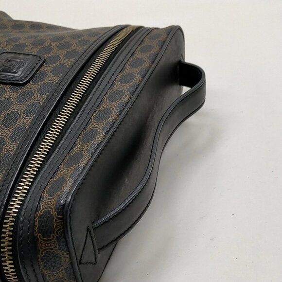 Authentic CELINE Vanity Bag Black PVC mn382-120825 - Picture 7 of 16